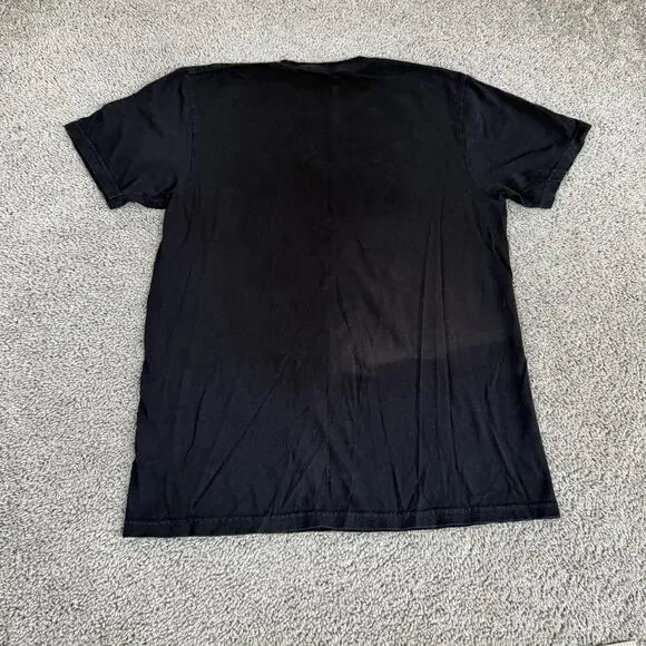 Authentic Hendrix Jimi Hendrix Shirt Mens Medium Black 67 World Tour Graphic Tee - Picture 5 of 9